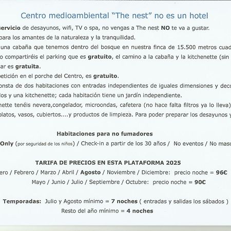 Affittacamere Centro Medioambiental The Nest - Adults Only El Plano Esterno foto
